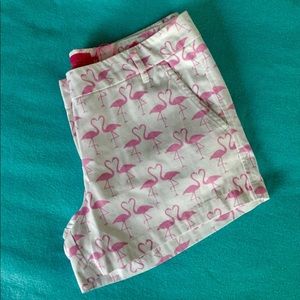 Macbeth collection flamingo shorts! NWT!